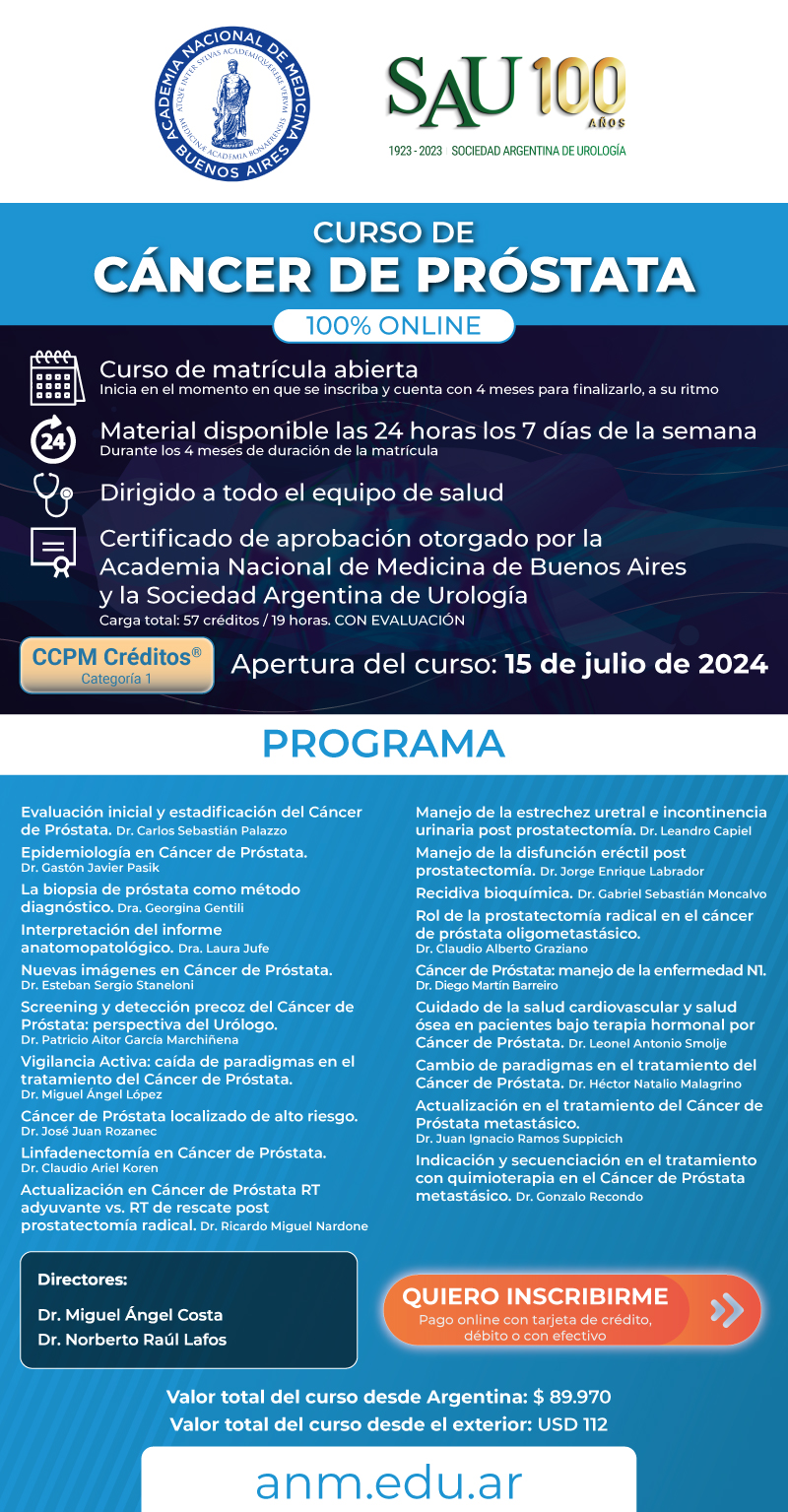 Curso de Cáncer de Próstata