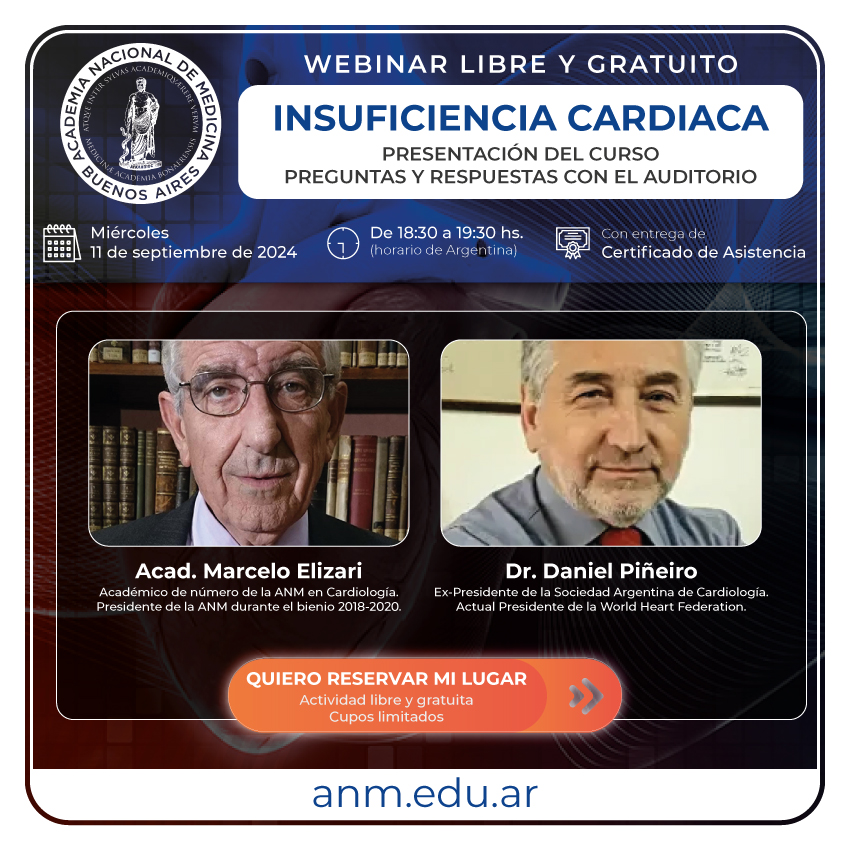 Webinar sobre Insuficiencia Cardiaca
