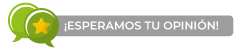 ¡Esperamos tu opinión!