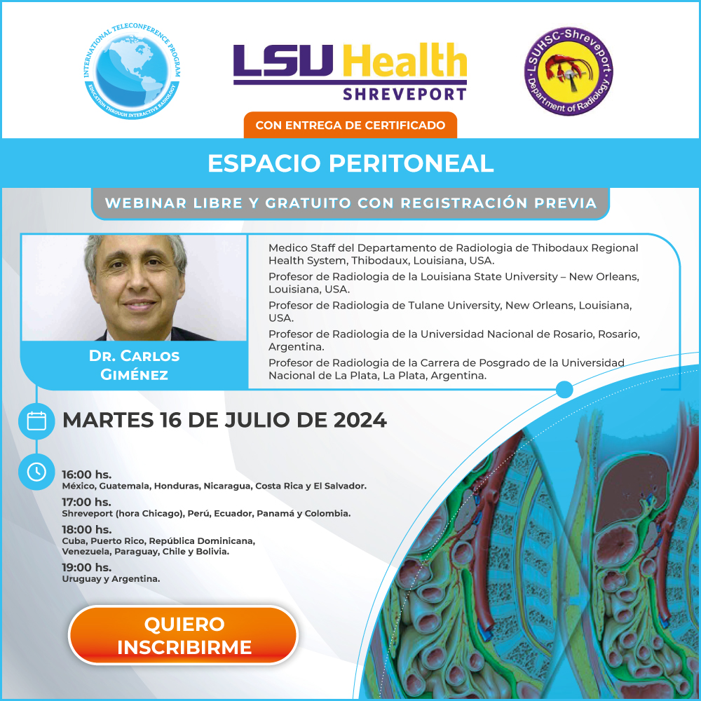 Webinar sobre Espacio Peritoneal