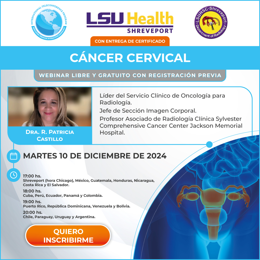 Webinar sobre Cáncer cervical