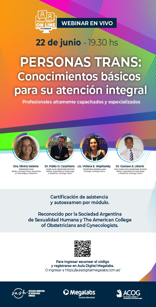 PERSONAS TRANS: CONOCIMIENTOS BÁSICOS PARA SU ATENCIÓN INTEGRAL
